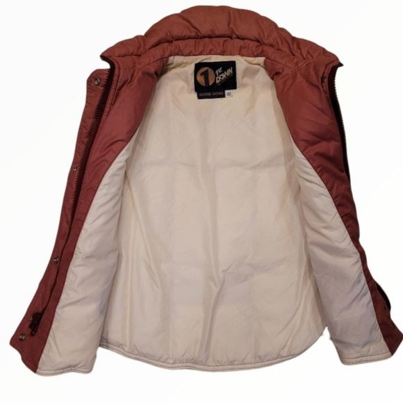 GOOSE DOWN  1ST DOWN Salt lake city Pink Mauve Vest - Picture 3 of 7